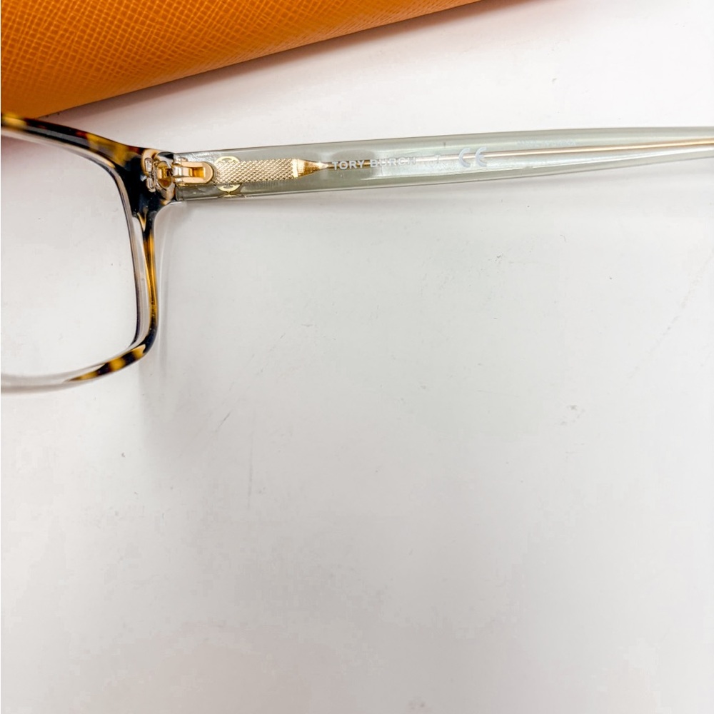 Tory Burch TY2064 Brown Crystal Tortoise Glasses, EUC, MSRP $299 - Picture 8 of 10